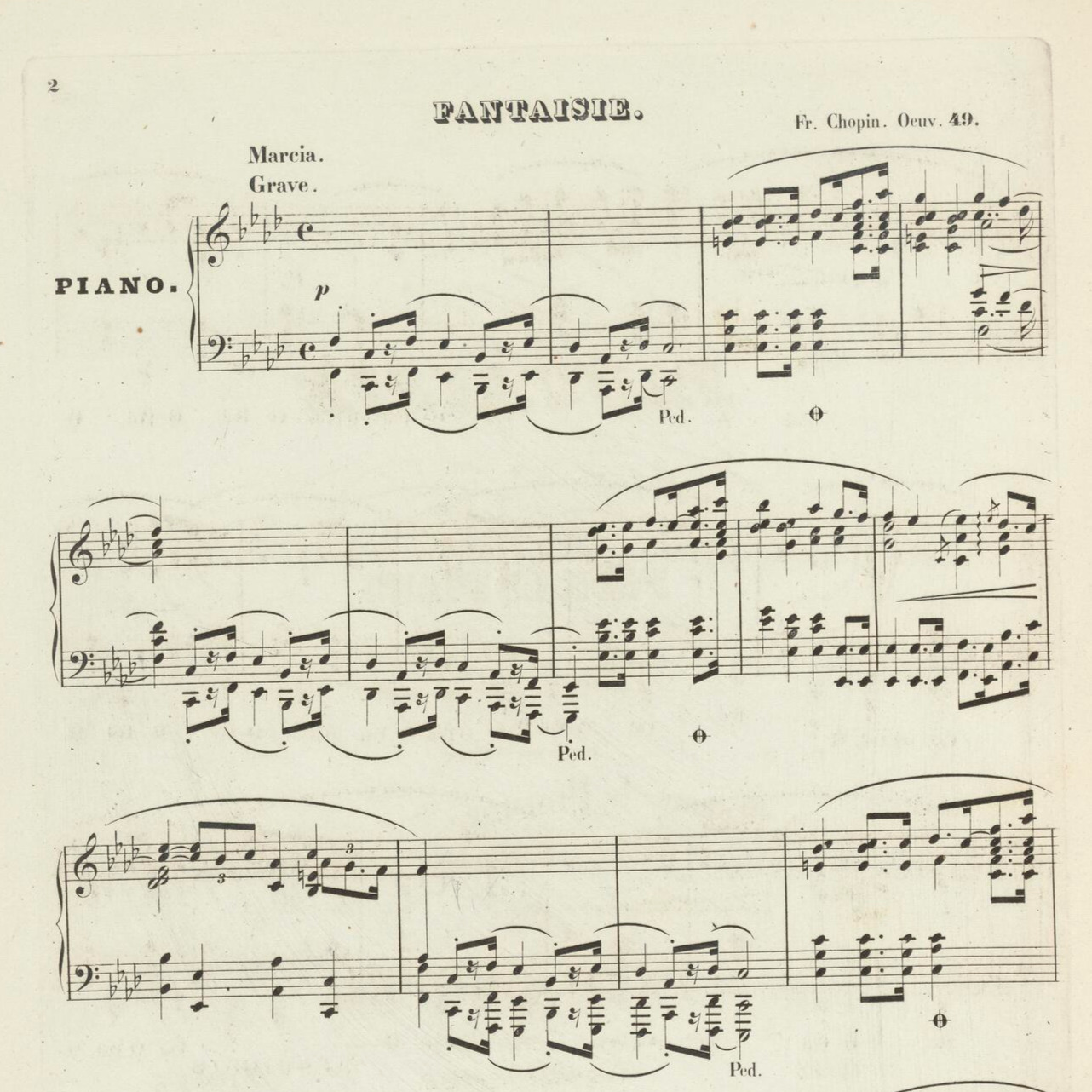 Chopin's First Composition